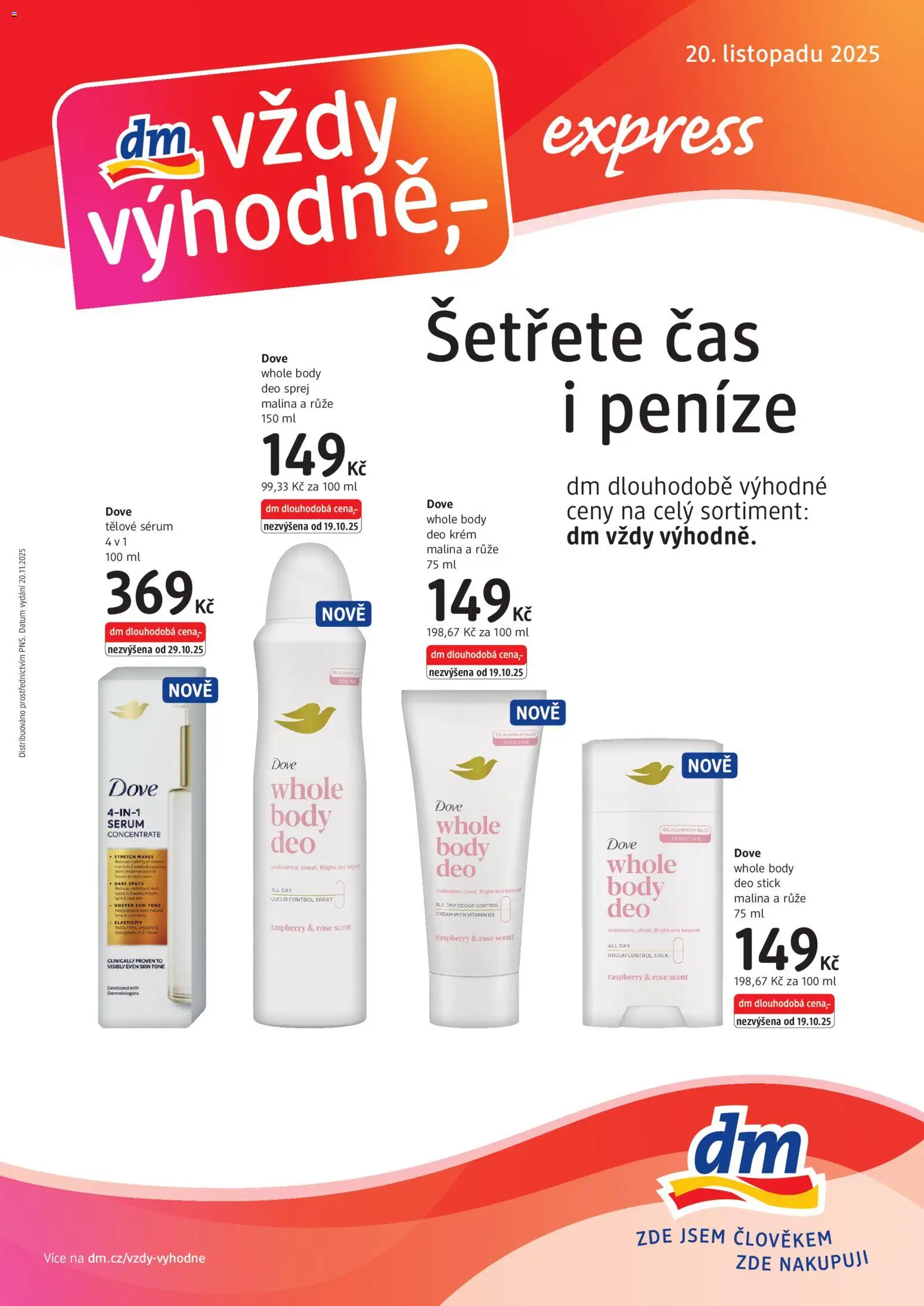 Náhled nabídky: dm drogerie Leták - Express platný od 20.11.2025