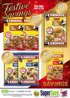 Preview of Super Save flyer valid from 10/12/2025 | Page: 35