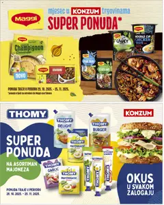 Konzum HR - Akciós újság Konzum HR megtekintése, amely érvényes 2025.10.29.-től | Oldal: 45