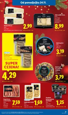 Pregled letka Katalog trgovine Lidl vrijedi od 24.11.2025 | Stranica: 27