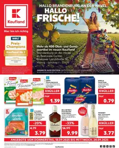 Vorschau von dem Prospekt des Geschäftes Kaufland, gültig ab dem 17.09.2025