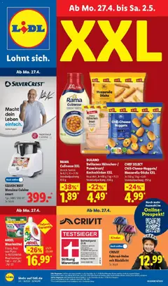 Vorschau von dem Prospekt des Geschäftes Lidl, gültig ab dem 27.04.2026