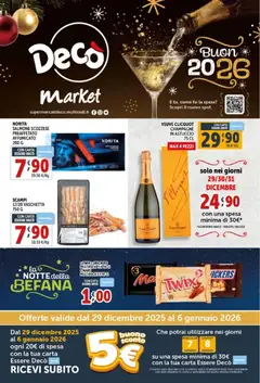 Anteprima dell'opuscolo Volantino Market - Bari dal negozio Decò valido da 29/12/2025