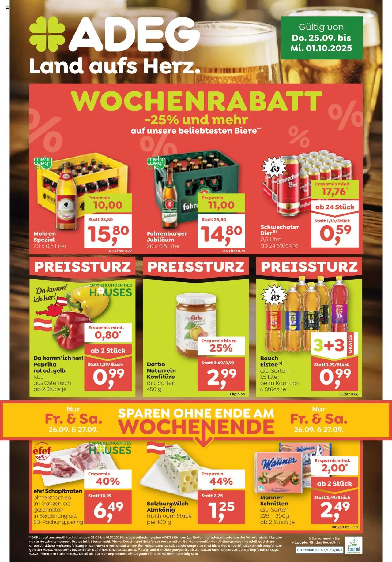  ADEG Vorarlberg ab (25.09.2025 - 01.10.2025) - Seite 1