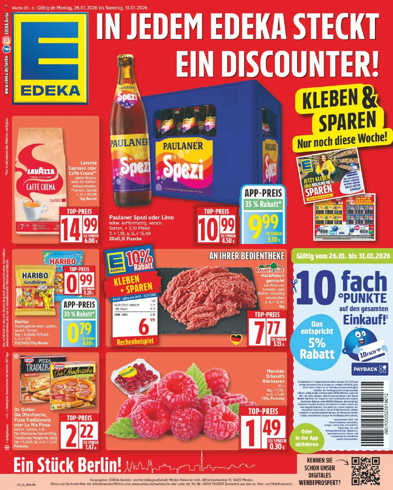 Vorschau von dem Prospekt des Geschäftes Edeka, gültig ab dem 26.01.2026