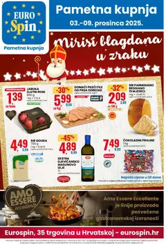 Pregled letka Katalog trgovine Eurospin vrijedi od 03.12.2025