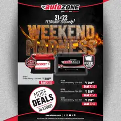 Preview of AutoZone flyer valid from 21/02/2026