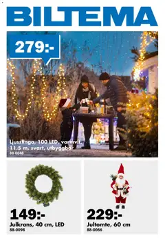 Förhandsgranska reklamblad Aktuella reklamblad Biltema från butik Biltema gäller från 20/10/2025