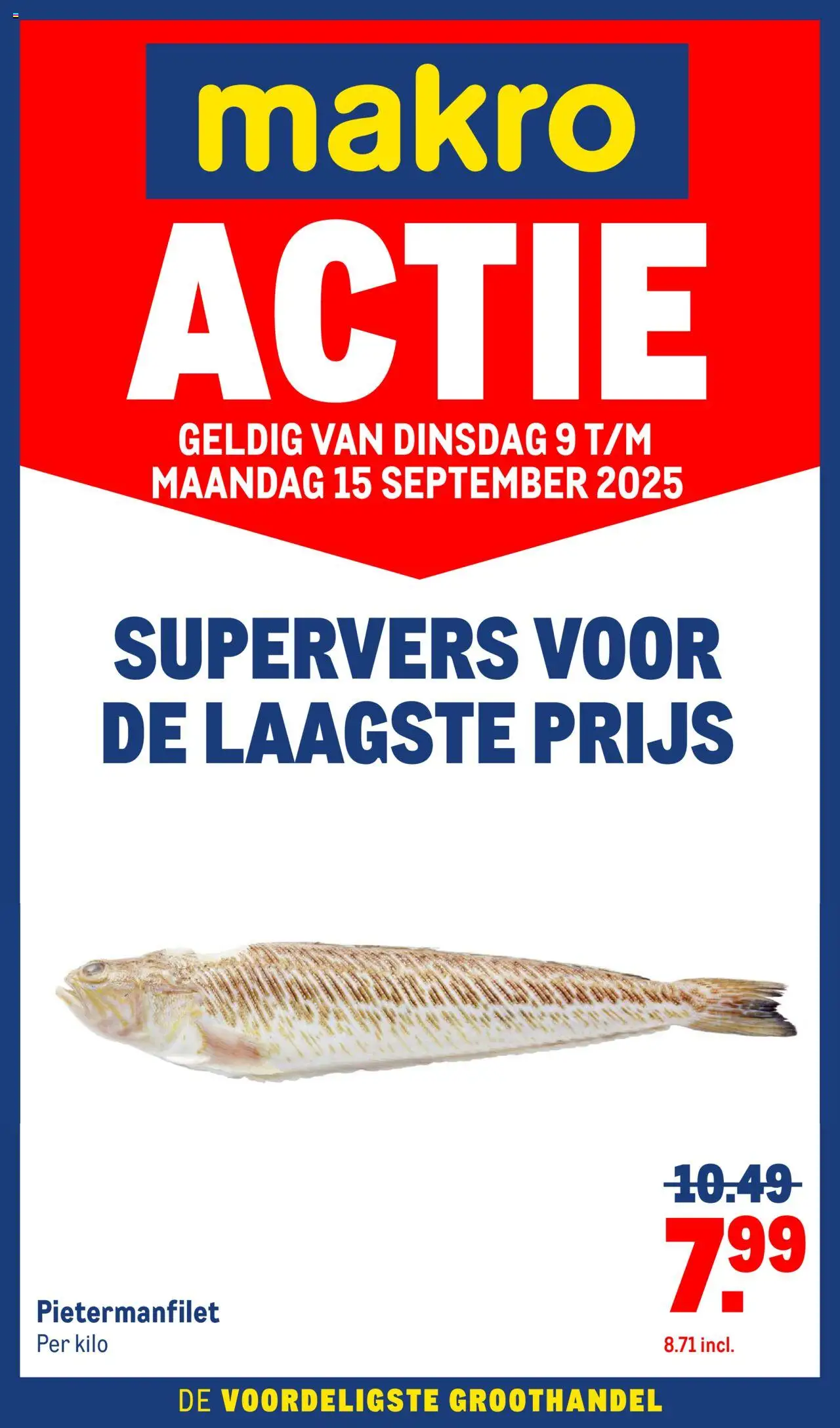 Makro shop Versdeals geldig vanaf 09-09-2025 - Paginanummer 1
