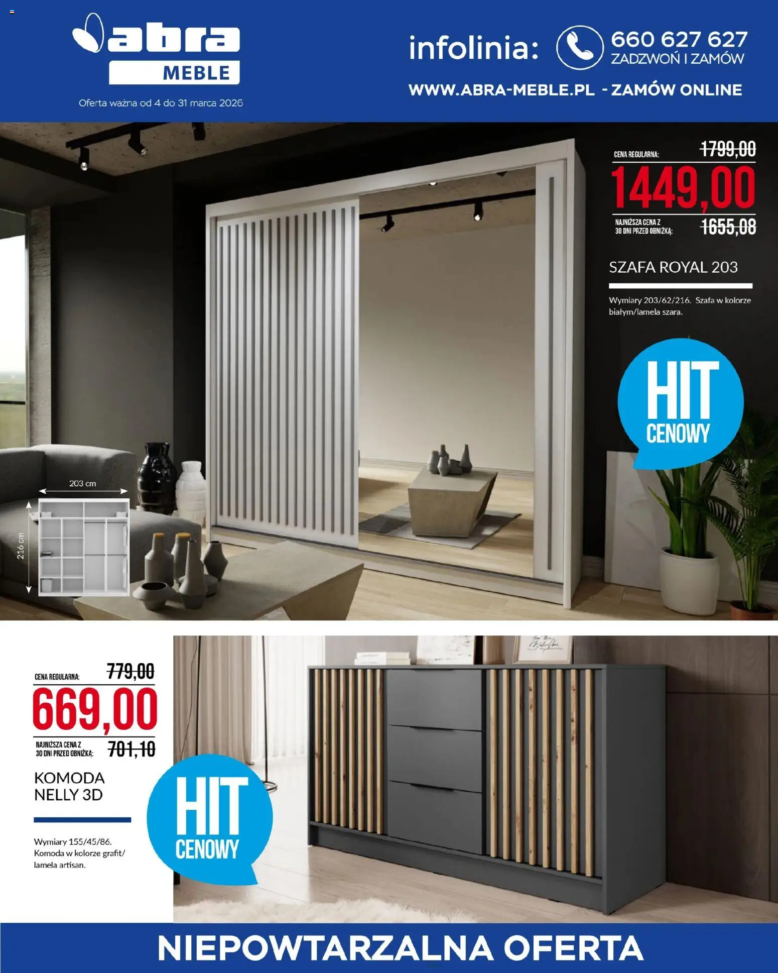 Pogląd gazetki "Abra meble gazetka" ze sklepu Abra meble ważnej od 04.03.2026