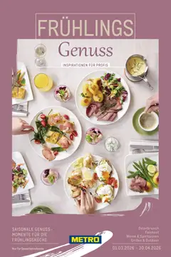 Vorschau von dem Prospekt des Geschäftes Metro, gültig ab dem 01.03.2026