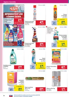 Náhľad Metro letáku platného od 05.11.2025 | Strana: 36