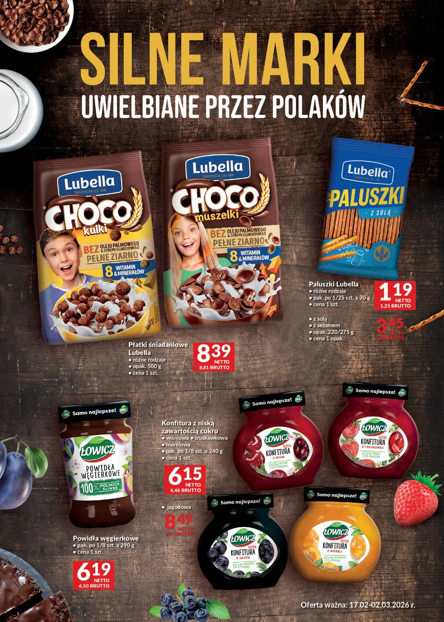 Pogląd gazetki "Silne marki" ze sklepu Makro ważnej od 17.02.2026