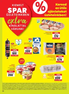 Spar - Extra ajánlat megtekintése, amely érvényes 2025.10.24.-től
