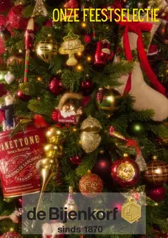 Voorbeeld van Folder van winkel De Bijenkorf geldig vanaf 01-11-2025