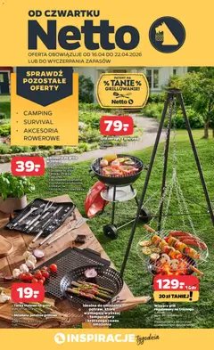 Pogląd gazetki "Netto gazetka od czwartku NonFood" ze sklepu Netto ważnej od 16.04.2026