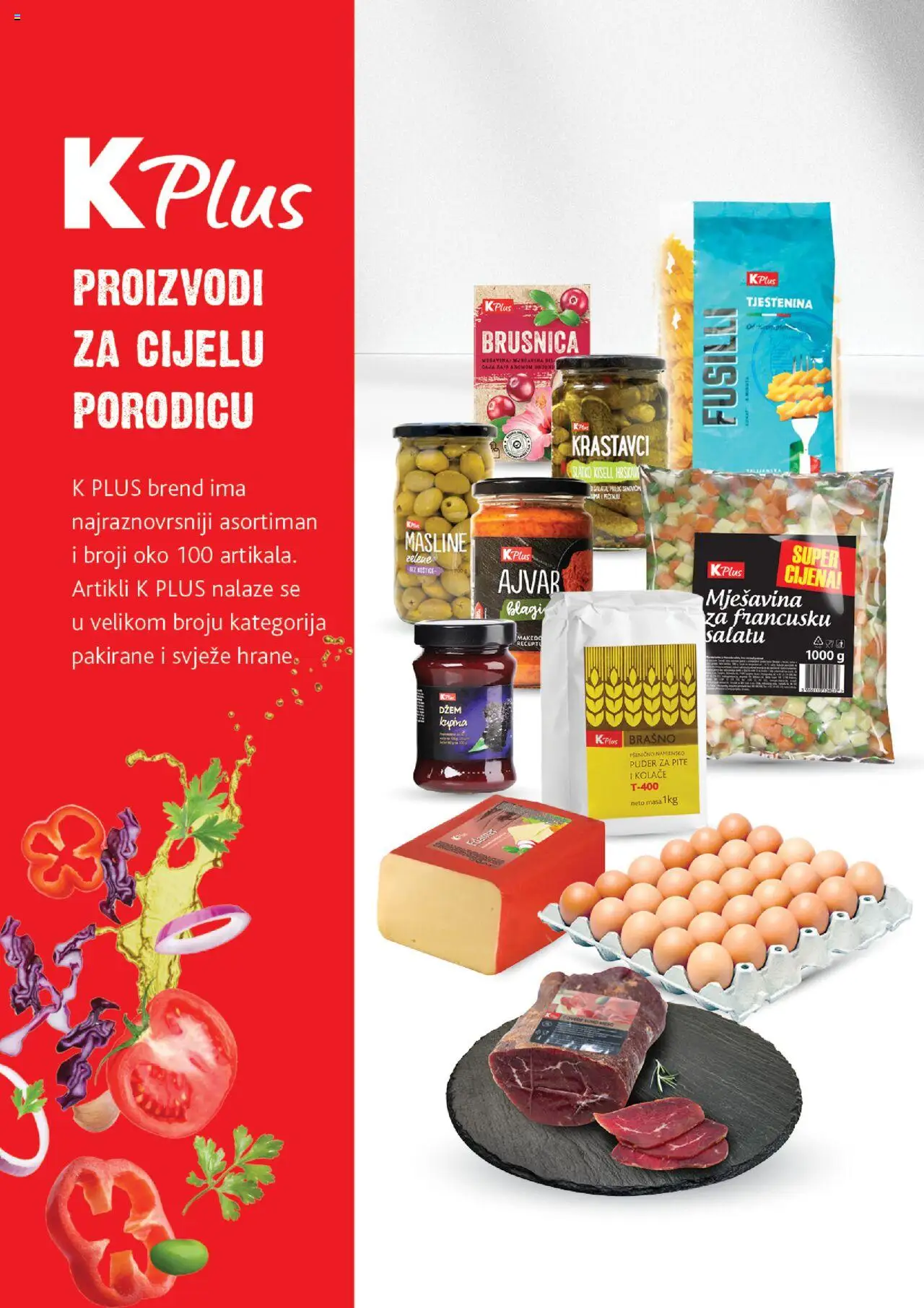 Pregled letka Katalog poznajte naše marke! trgovine Mercator vrijedi od 2025.08.17