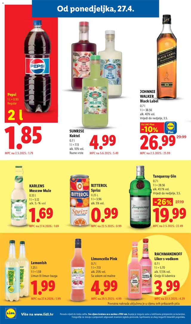 Novi Lidl katalog od 27.04.