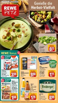 Vorschau von dem Prospekt des Geschäftes Rewe, gültig ab dem 19.10.2025