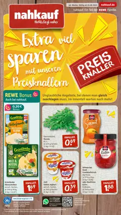 Vorschau von dem Prospekt des Geschäftes Nahkauf, gültig ab dem 28.09.2025