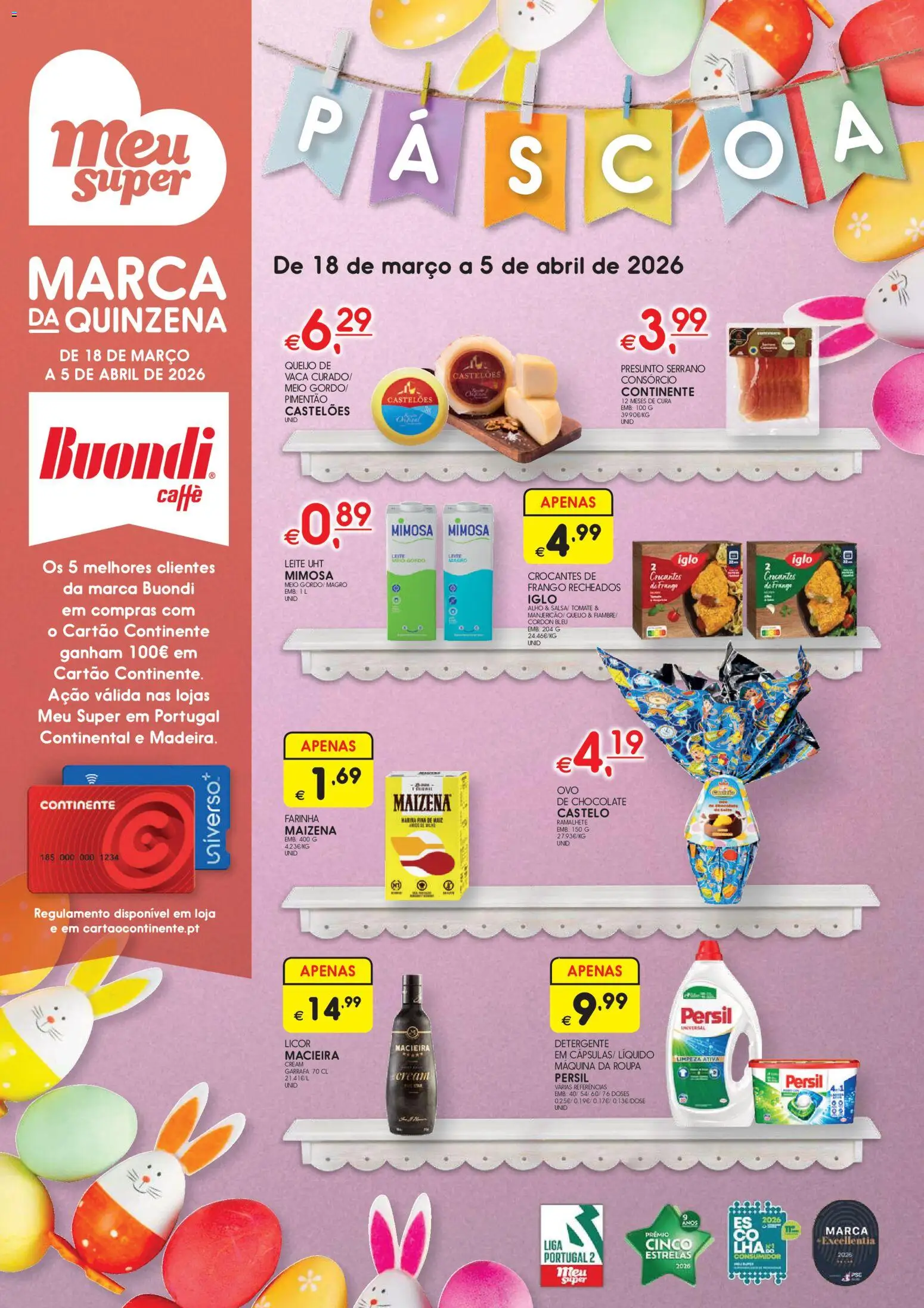 Pré-visualização do folheto da loja Meu Super válida a partir de 18/03/2026