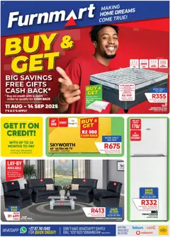 Preview of Furnmart flyer valid from 11/08/2025