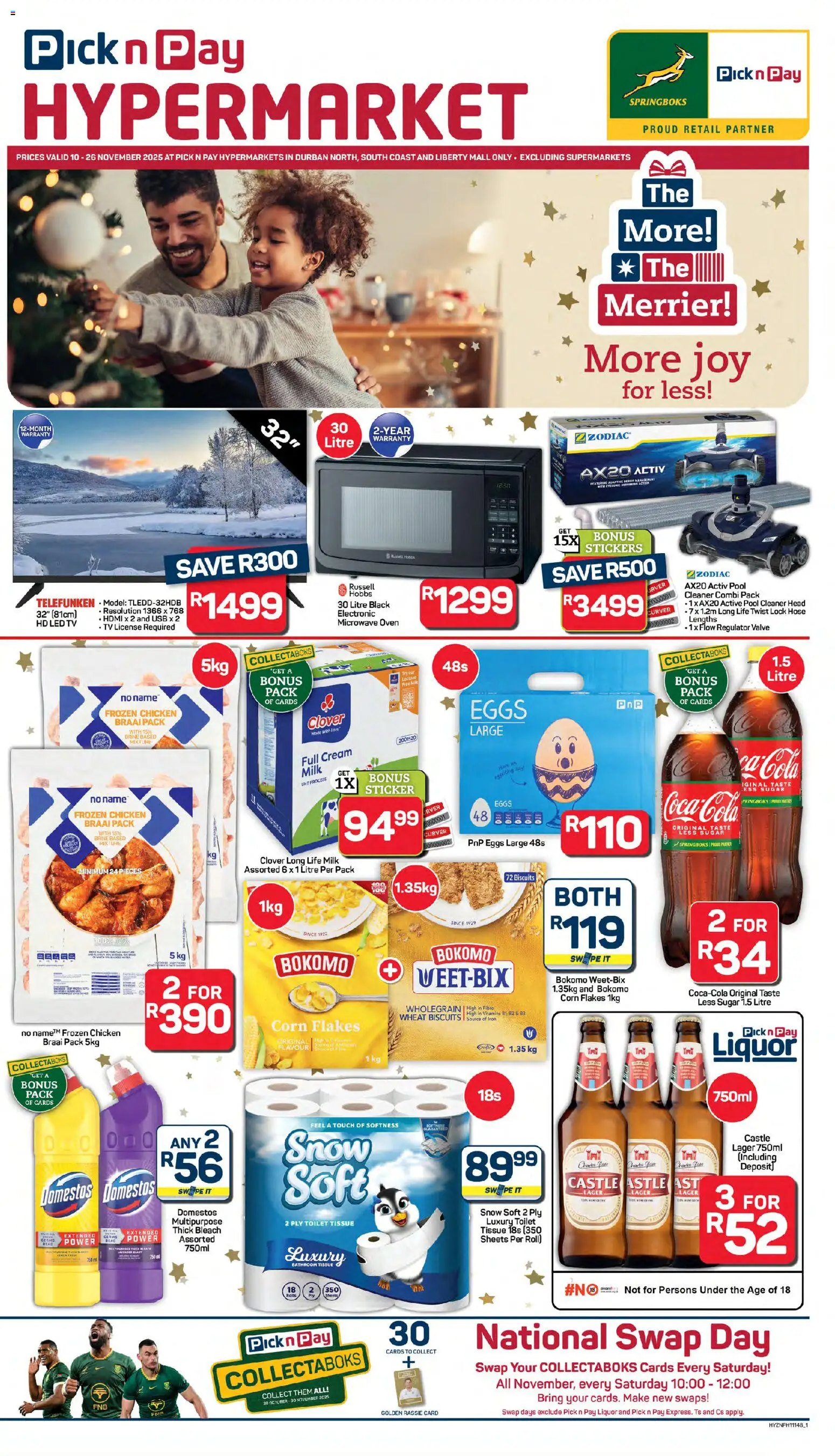 Preview of Pick n Pay flyer valid from 10/11/2025