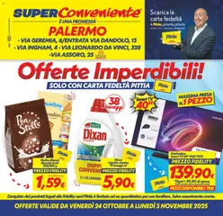 Anteprima dell'opuscolo Volantino Palermo dal negozio SuperConveniente valido da 24/10/2025