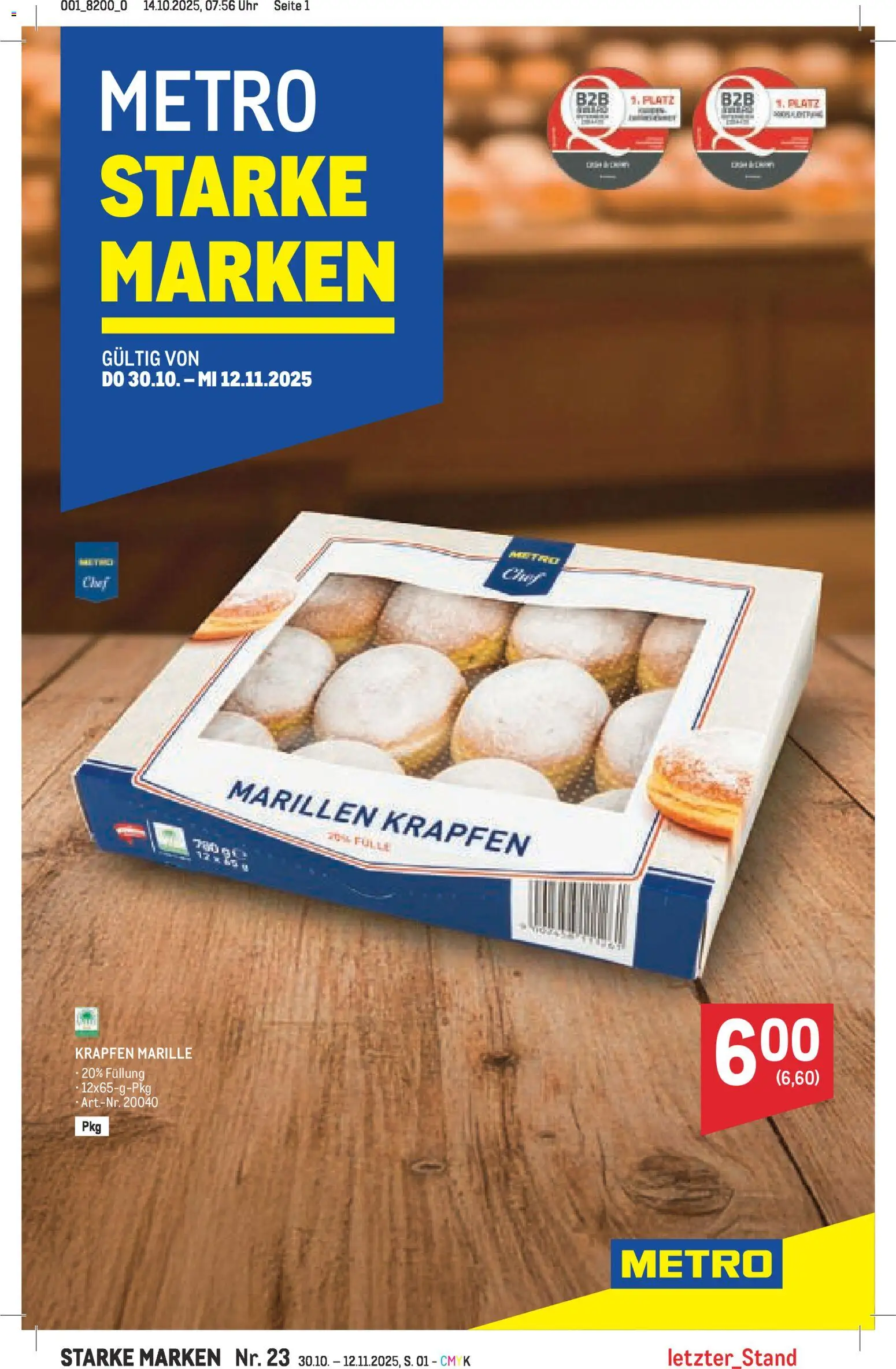  Metro Starke Marken ab (30.10.2025 - 12.11.2025) - Seite 1