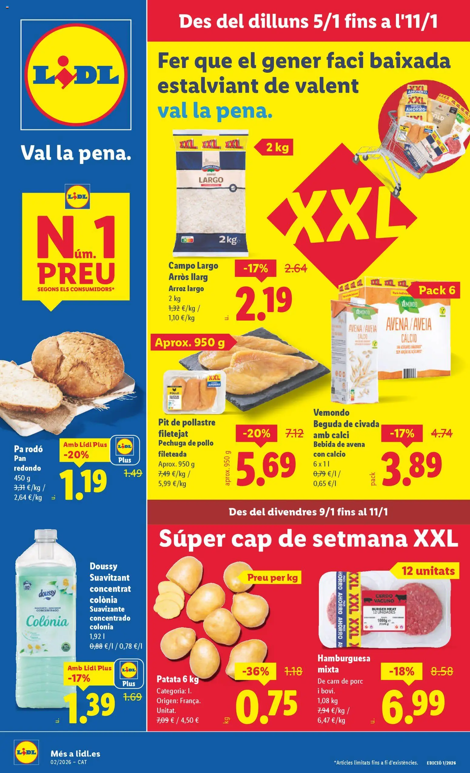 Vista previa del folleto de la tienda Lidl válido desde el 05/01/2026 