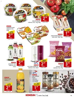 Konzum HR - Akciós újság Konzum HR megtekintése, amely érvényes 2025.10.29.-től | Oldal: 15