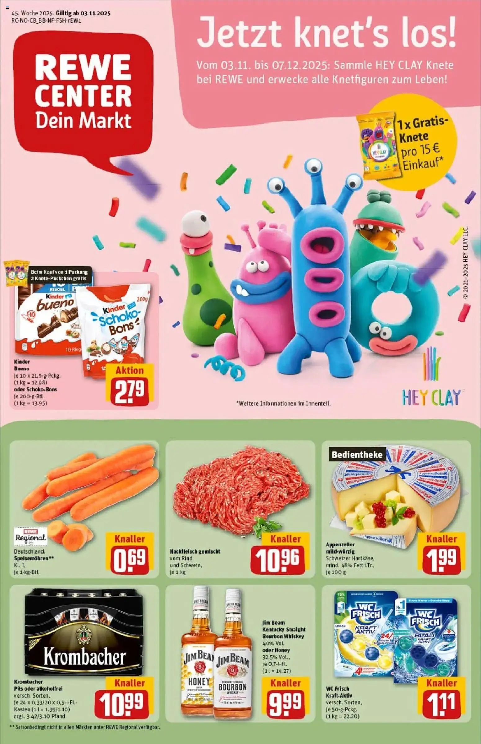 Vorschau von dem Prospekt des Geschäftes Rewe, gültig ab dem 02.11.2025