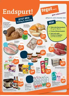 Vorschau von dem Prospekt des Geschäftes Tegut, gültig ab dem 17.11.2025 | Seite: 1