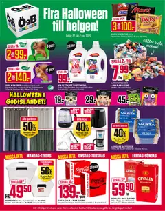 Förhandsgranska reklamblad Aktuella reklamblad ÖoB från butik ÖoB gäller från 27/10/2025