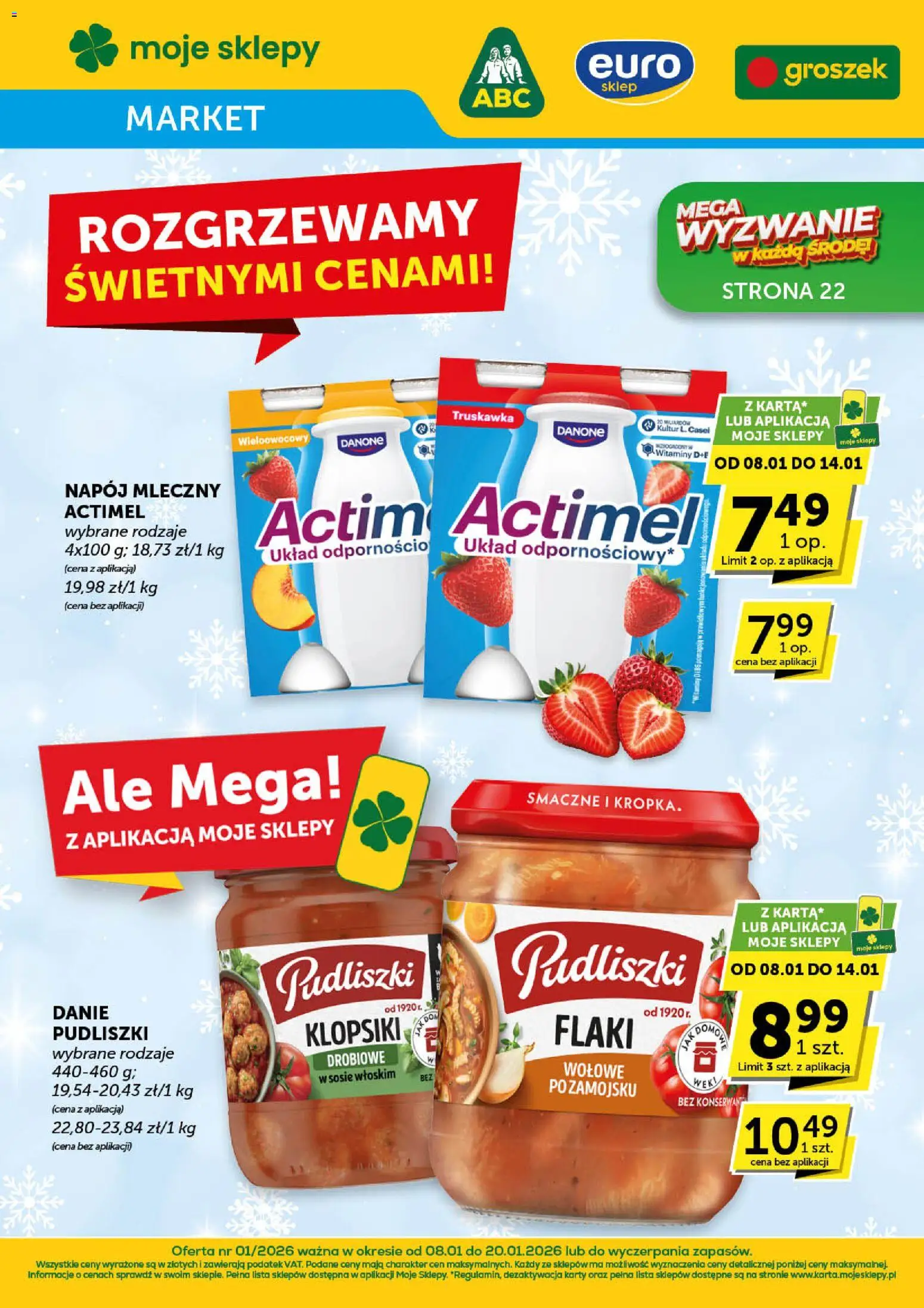 Pogląd gazetki "Market" ze sklepu Euro Sklep ważnej od 08.01.2026