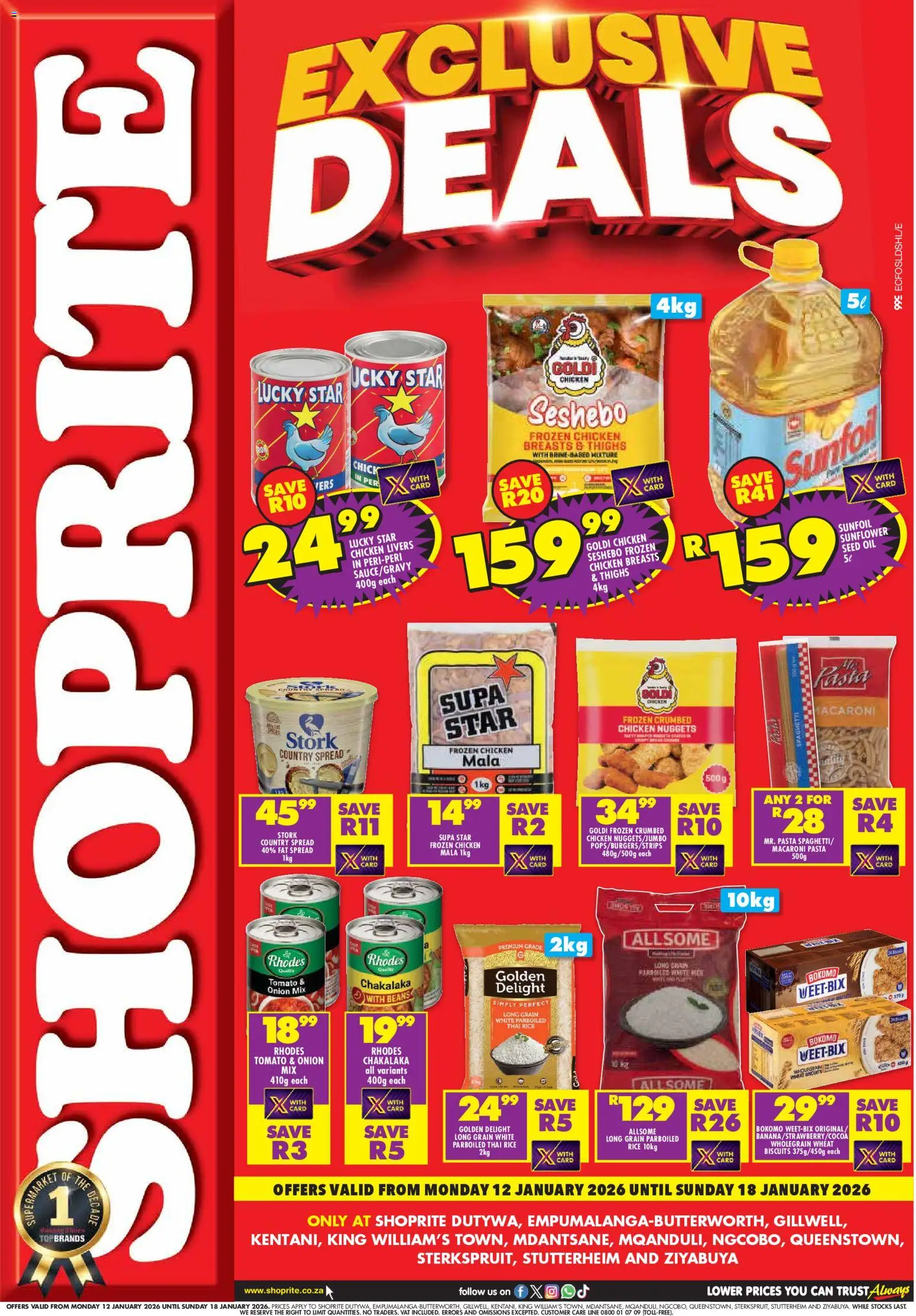 Preview of Shoprite flyer valid from 12/01/2026