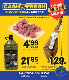Vista previa del folleto de la tienda Cash Fresh válido desde el 20/03/2026 