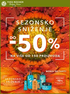 Pregled letka Katalog trgovine Yves Rocher vrijedi od 11.07.2025