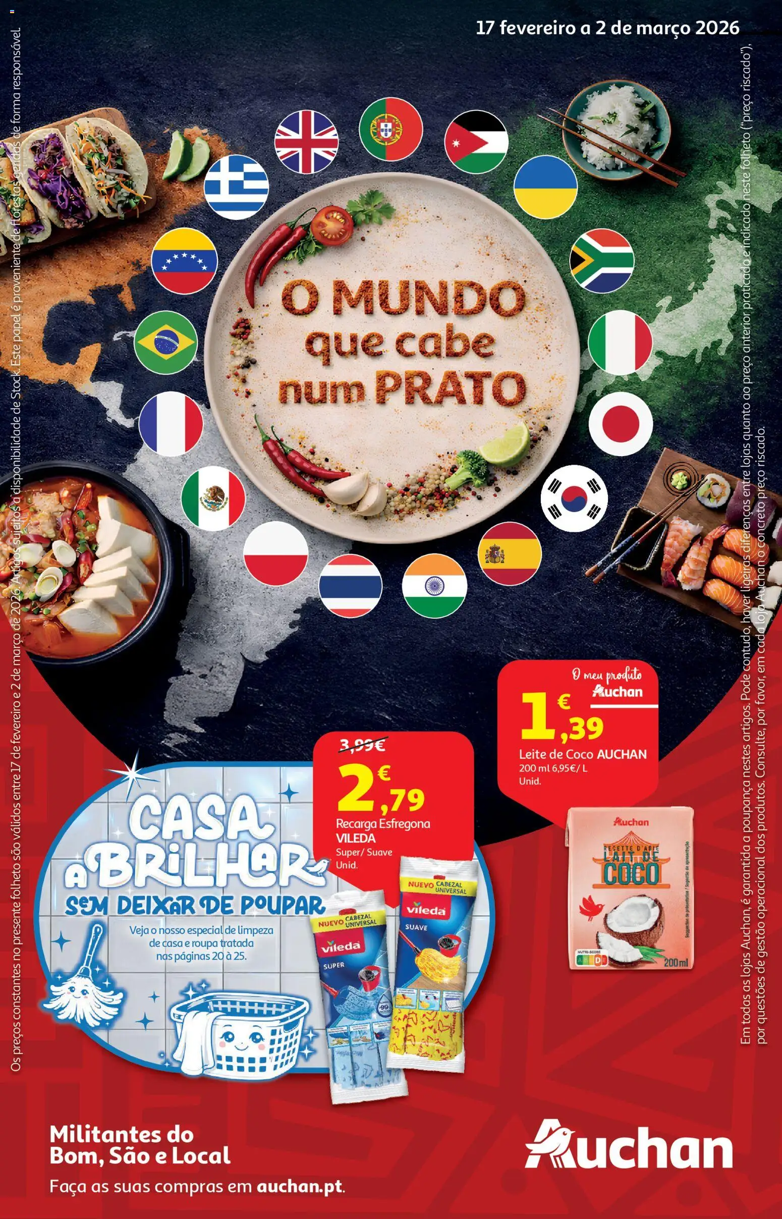 Pré-visualização do folheto da loja Auchan válida a partir de 17/02/2026