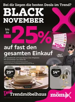 Vorschau von dem Prospekt des Geschäftes Mömax, gültig ab dem 27.10.2025