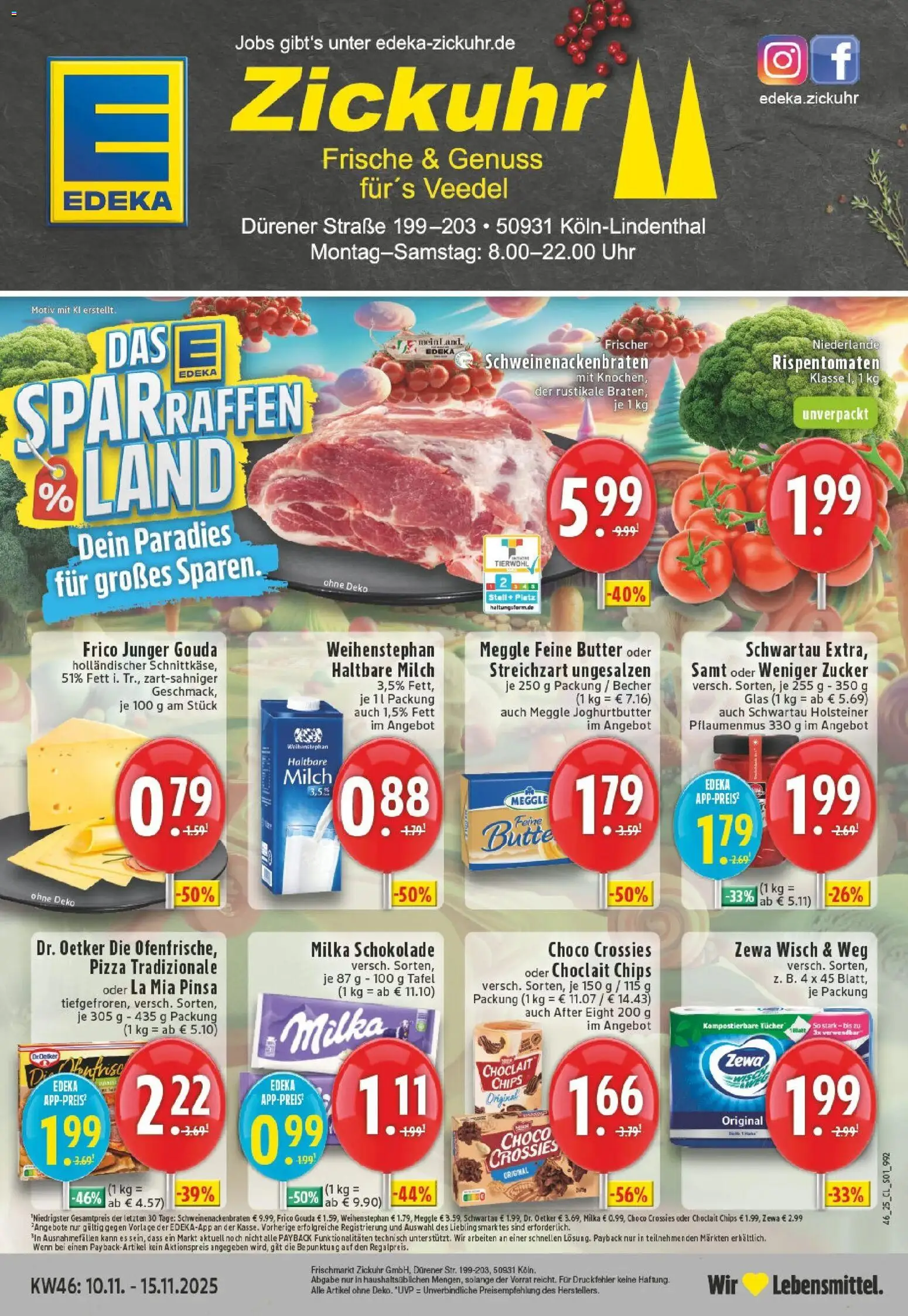 Vorschau von dem Prospekt des Geschäftes Edeka, gültig ab dem 10.11.2025