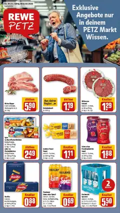 Vorschau von dem Prospekt des Geschäftes Rewe, gültig ab dem 02.02.2026