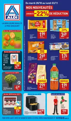 Prévisualisation de Catalogue de la semaine 44 du magasin Aldi formulaire valide 28/10/2025