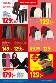 Förhandsgranska reklamblad Aktuella reklamblad Lidl från butik Lidl gäller från 03/11/2025 | Sida : 15