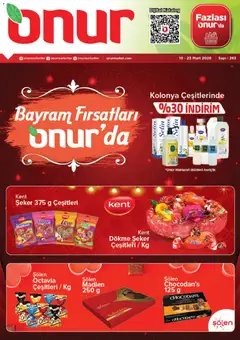 Onur Market Onur Market Katalog 10.03.2026 - Broşürünün önizlemesi