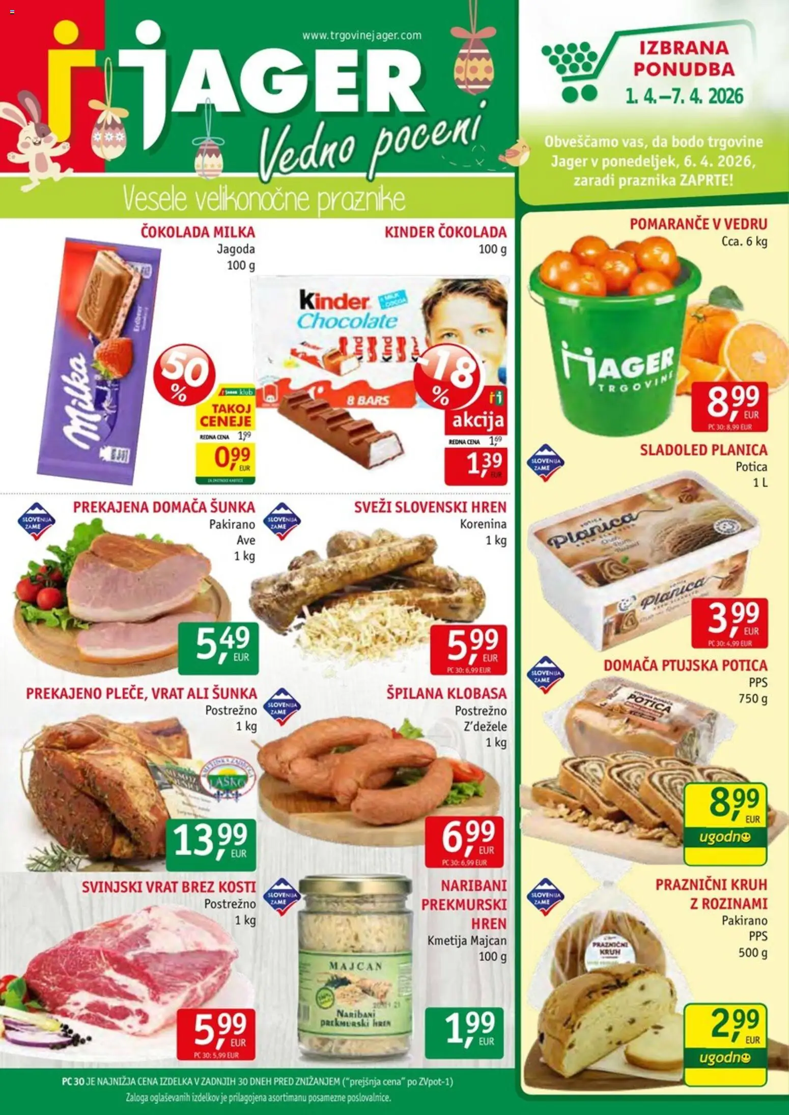Predogled kataloga iz trgovine Jager veljaven od 01.04.2026