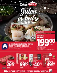 Forhåndsvis Kundeavis Helgø fra butikk Meny gyldig fra 07/12/2025