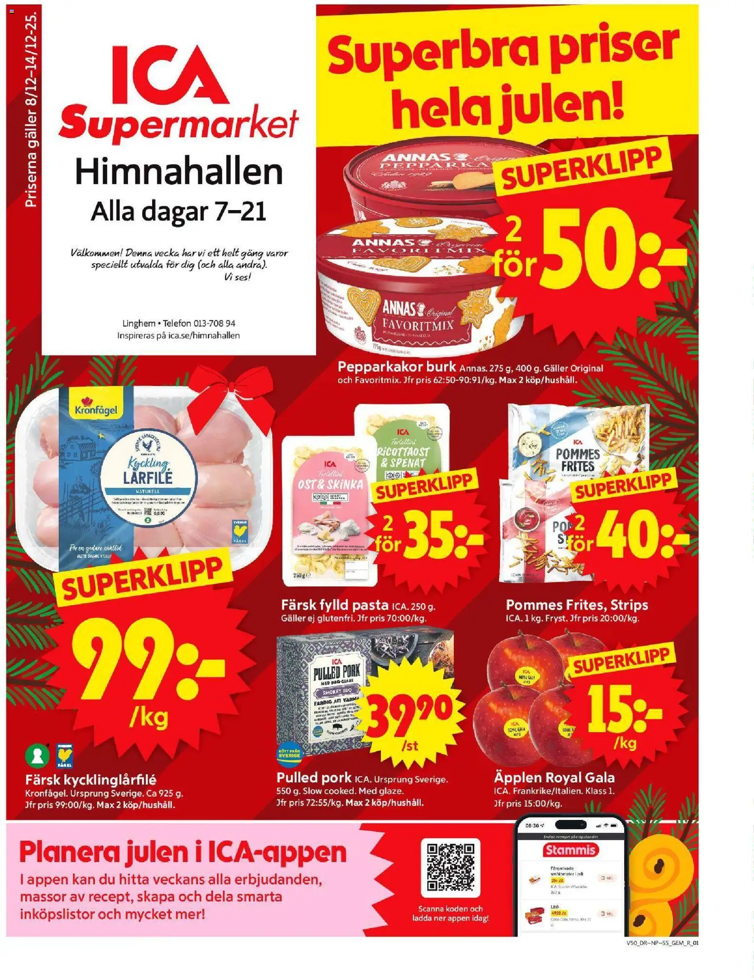 Förhandsgranska reklamblad Linghem från butik ICA Supermarket gäller från 08/12/2025