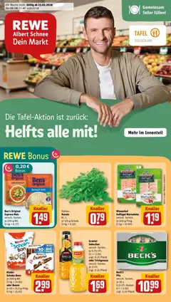 Vorschau von dem Prospekt des Geschäftes Rewe, gültig ab dem 22.02.2026
