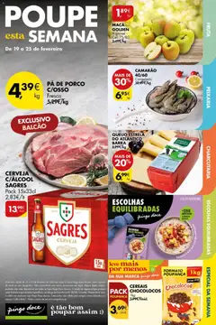 Pré-visualização do folheto da loja Pingo Doce válida a partir de 19/02/2026